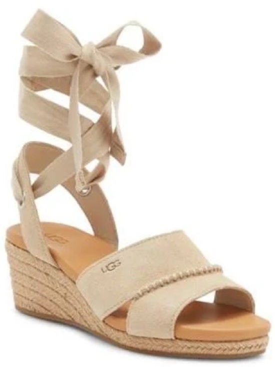 UGG Shoes - Authentic NWOT Taia Ankle Straps Espadrille Wedge Sandals UGG